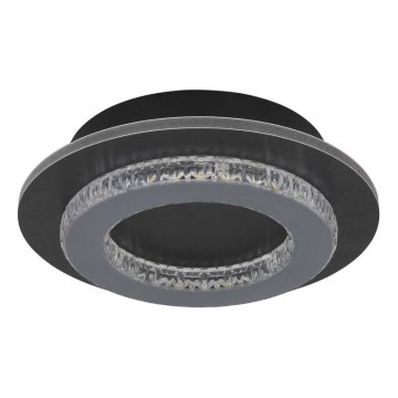 Globo - Plafoniera LED/12W/230V, 3000/4000/6500K, Ø 20 cm, antracite