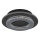 Globo - Plafoniera LED/12W/230V, 3000/4000/6500K, Ø 20 cm, antracite