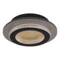 Globo - Plafoniera LED 12W/230V 3000/4000/6500K Ø 20 cm nera