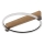 Globo - Plafoniera LED/15W/230V 3000K 41,4x38 cm beige