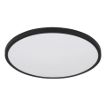 Globo - Plafoniera LED/20W/230V 4000K Ø 30 cm nera