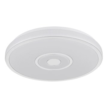 Globo - Plafoniera LED/24W/230V 3000/4000/6000K Ø 38 cm bianco/cromo satinato