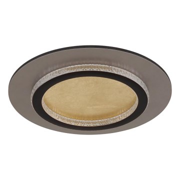 Globo - Plafoniera LED/24W/230V 3000/4000/6500K Ø 35 cm nera