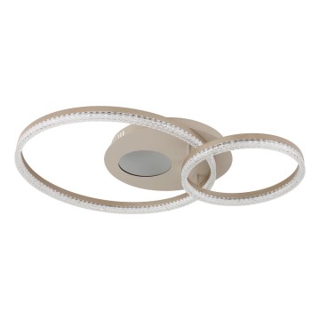 Globo - Plafoniera LED/30W/230V 3000K 70x50 cm beige