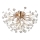 Globo - Plafoniera LED 4xG9/3,5W/230V diametro 45 cm oro