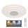 Globo - Plafoniera LED dimmerabile 40W 230V 2700–6500K Wi‑Fi Tuya Ø 42 cm + telecomando