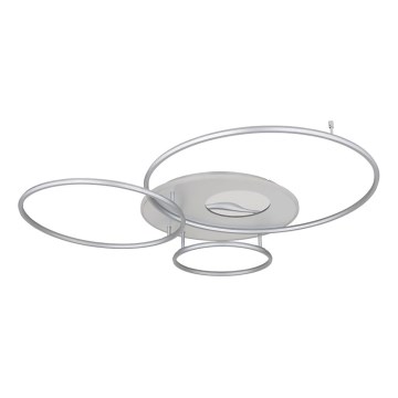 Globo - Plafoniera LED dimmerabile 70W/230V 2700-6500K cromo satinato + telecomando