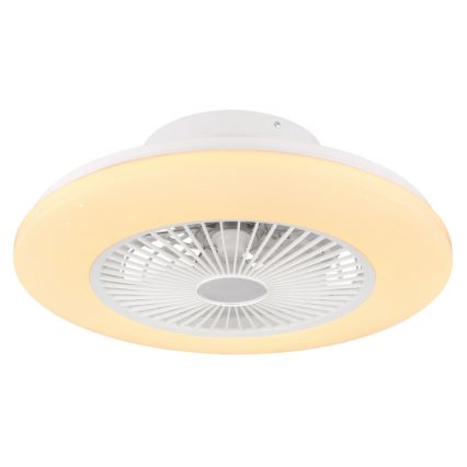 Globo - Plafoniera LED Dimmerabile con ventola LED/30W/230V 3000-6500K + telecomando