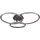 Globo - Plafoniera LED dimmerabile da soffitto LED/72W/230V 2700-6000K 50x75 cm + telecomando