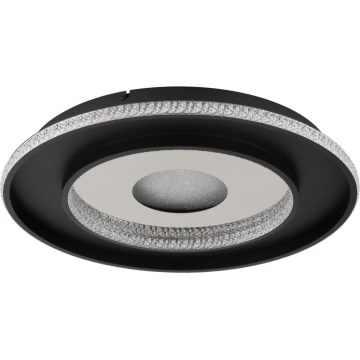 Globo - Plafoniera LED dimmerabile LED/30W/230V 2700-6500K diametro 52,5 cm nero + telecomando