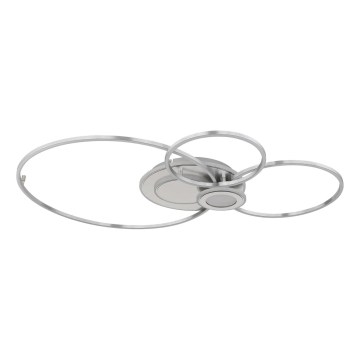 Globo - Plafoniera LED dimmerabile LED/36W/230V 2700-6000K argento + telecomando