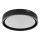 Globo - Plafoniera LED dimmerabile LED/40W/230V 2700-6500K Ø 51,5 cm nero + telecomando
