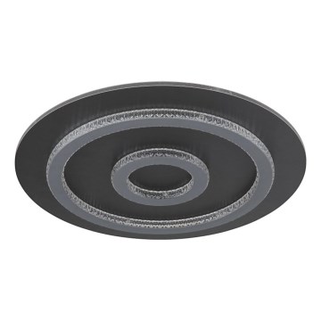 Globo - Plafoniera LED dimmerabile LED/40W/230V 3000-6500K Ø 45 cm antracite + telecomando