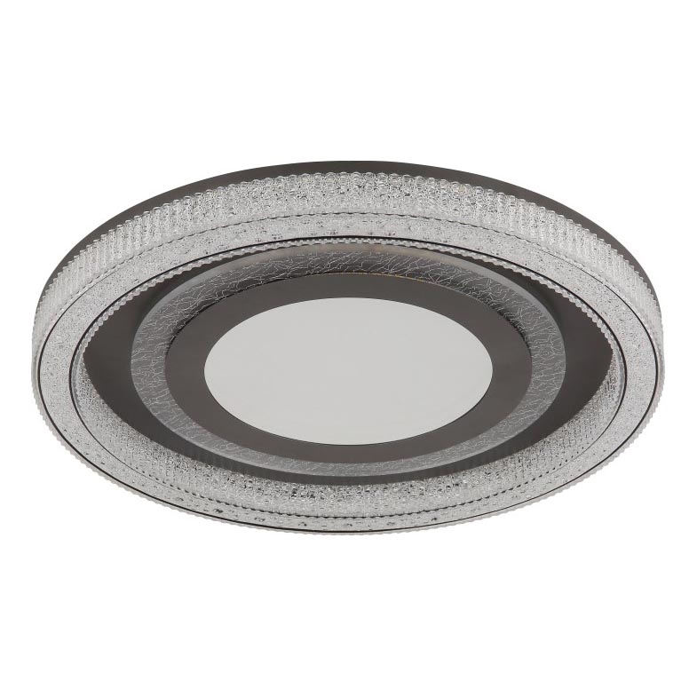 Globo - Plafoniera LED dimmerabile LED/48W/230V 2700-6000K diametro 48 cm antracite + telecomando