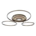 Globo - Plafoniera LED dimmerabile LED/60W/230V 2700-6500K 80,8x99,2 cm marrone + telecomando