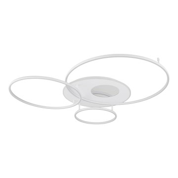 Globo - Plafoniera LED dimmerabile LED/70W/230V 2700-6500K 105x26,5 cm argento + telecomando