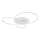 Globo - Plafoniera LED dimmerabile LED/70W/230V 2700-6500K 105x26,5 cm bianco + telecomando
