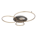 Globo - Plafoniera LED dimmerabile LED/70W/230V 2700-6500K oro + telecomando