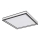 Globo - Plafoniera LED LED/12W/230V 30x30 cm nero/bianco
