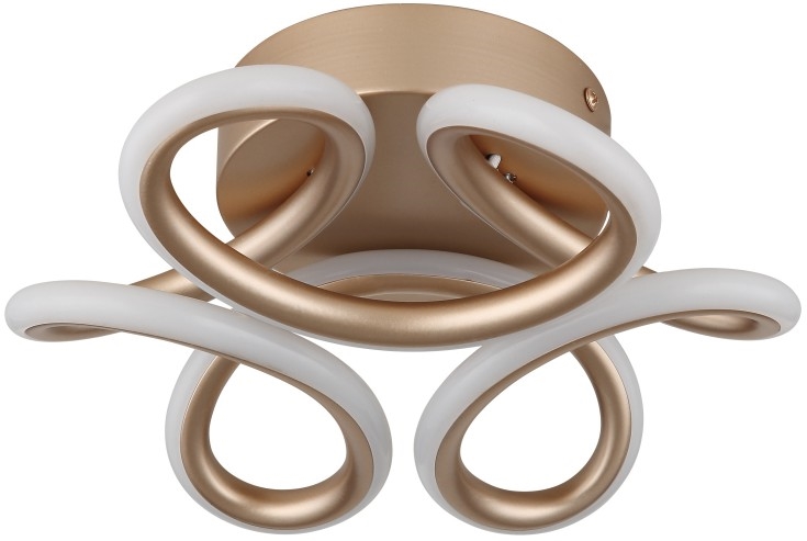 Globo - Plafoniera LED LED/24W/230V 2700/4000/6000K diametro 26 cm oro