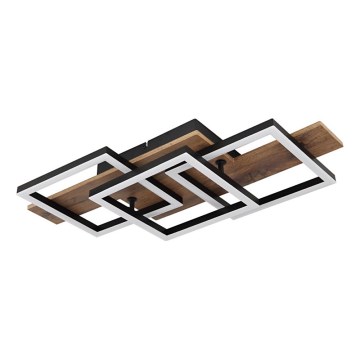Globo - Plafoniera LED LED/24W/230V 3000K 33x58 cm marrone/nero
