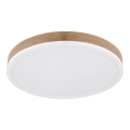 Globo - Plafoniera LED LED/24W/230V diametro 45 cm marrone