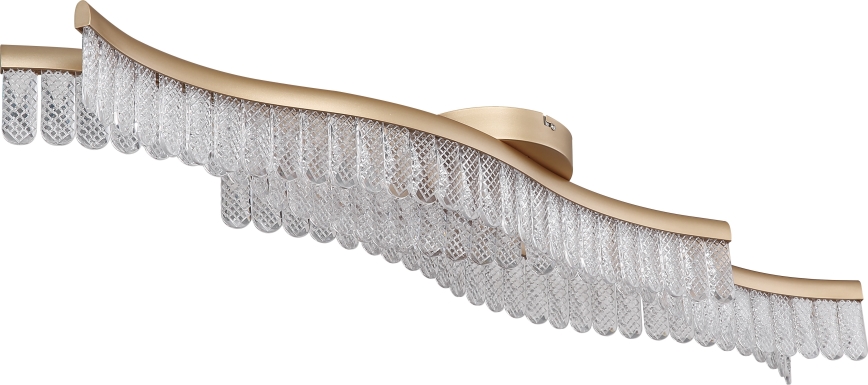 Globo - Plafoniera LED LED/35W/230V 3200K 18x108 cm oro