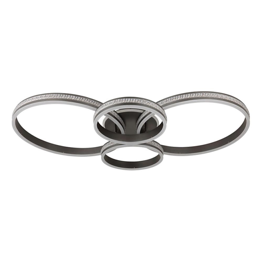 Globo - Plafoniera LED LED/39W/230V 2700/4500/6500K 106x60 cm antracite