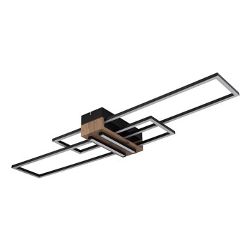 Globo - Plafoniera LED LED/40W/230V 3000K 25x100 cm nero