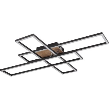 Globo - Plafoniera LED LED/40W/230V 3000K 60x80 cm nero