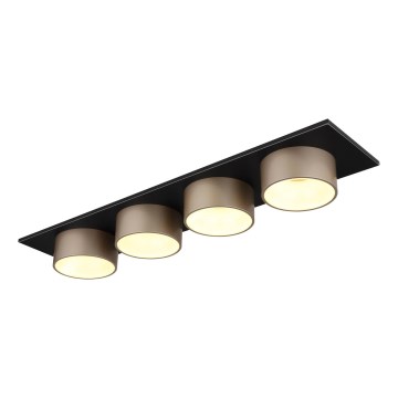 Globo - Plafoniera LED LED/40W/230V 3000K 86x20 cm ottone