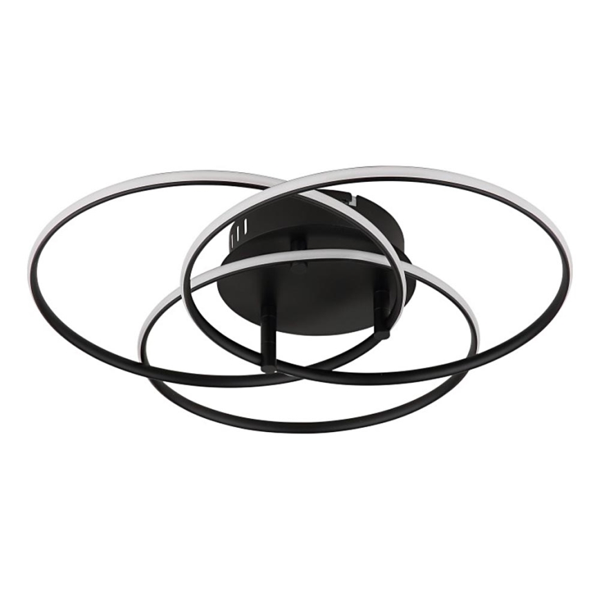 Globo - Plafoniera LED LED/40W/230V 4000K diametro 45,6 cm nero