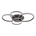 Globo - Plafoniera LED LED/70W/230V 3000K 88x110 cm antracite