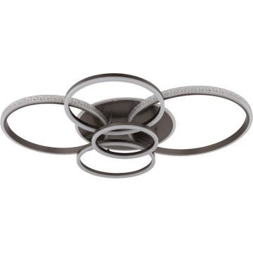 Globo - Plafoniera LED LED/70W/230V 3000K 88x110 cm antracite