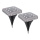 Globo - SET 2x Lampada LED solare LED/0,8W/1,2V IP44 300 mAh