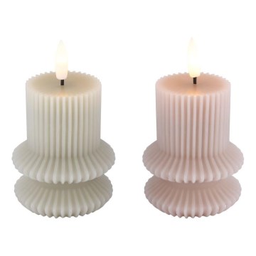 Globo - SET 2x LED Candele LED/0,06W/3V 1xCR2032 210 mAh