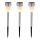 Globo - SET 3x Lampada solare 3xLED/0,06W/1,2V IP44 200 mAh