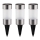 Globo - SET 3x Lampada solare LED LED/0,06W/3,2V IP44 200 mAh