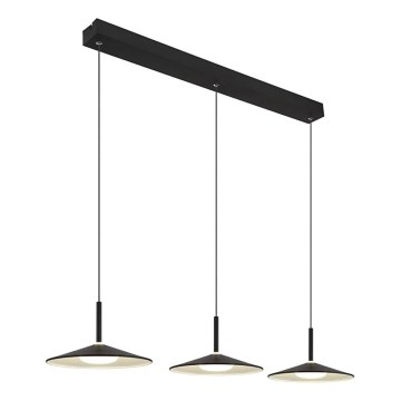 Globo - Sospensione LED a cavo LED/24W/230V 4000K nero