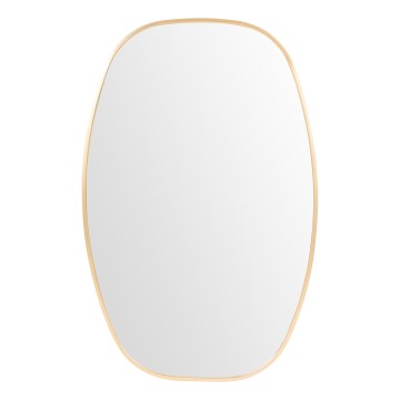 Globo - Specchio da parete 50x75 cm, finitura dorata