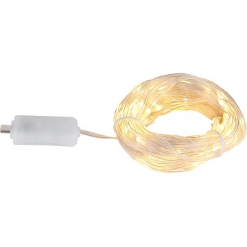 Globo - Striscia LED 100xLED/0,06W/5V 10 m 8 funzioni