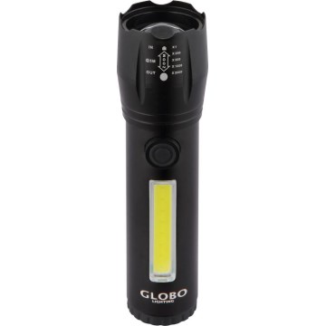 Globo - Torcia LED ricaricabile LED/3W/5V + COB/3W 5500K 1200 mAh
