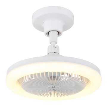 Globo - Ventilatore da soffitto dimmerabile a LED/20W/230V 3000-6500K bianco + telecomando
