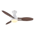 Globo - Ventilatore da soffitto dimmerabile a LED LED/22W/230V 3000/4500/6000K + telecomando