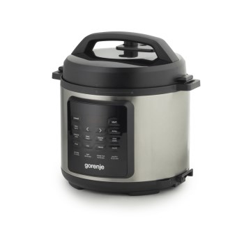 GORENJE GMC6SBK - Pentola elettrica multifunzione 6 l 8 in 1 1000W/230V acciaio inox