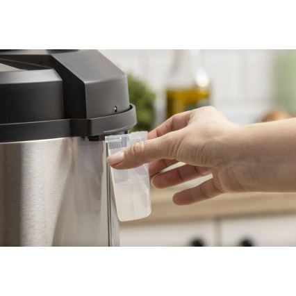 GORENJE GMC6SBK - Pentola elettrica multifunzione 6 l 8 in 1 1000W/230V acciaio inox
