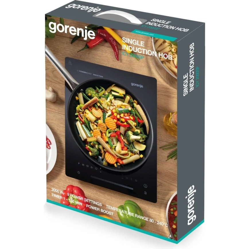 GORENJE ICY2000SP - Piastra ad induzione 2000W/230V