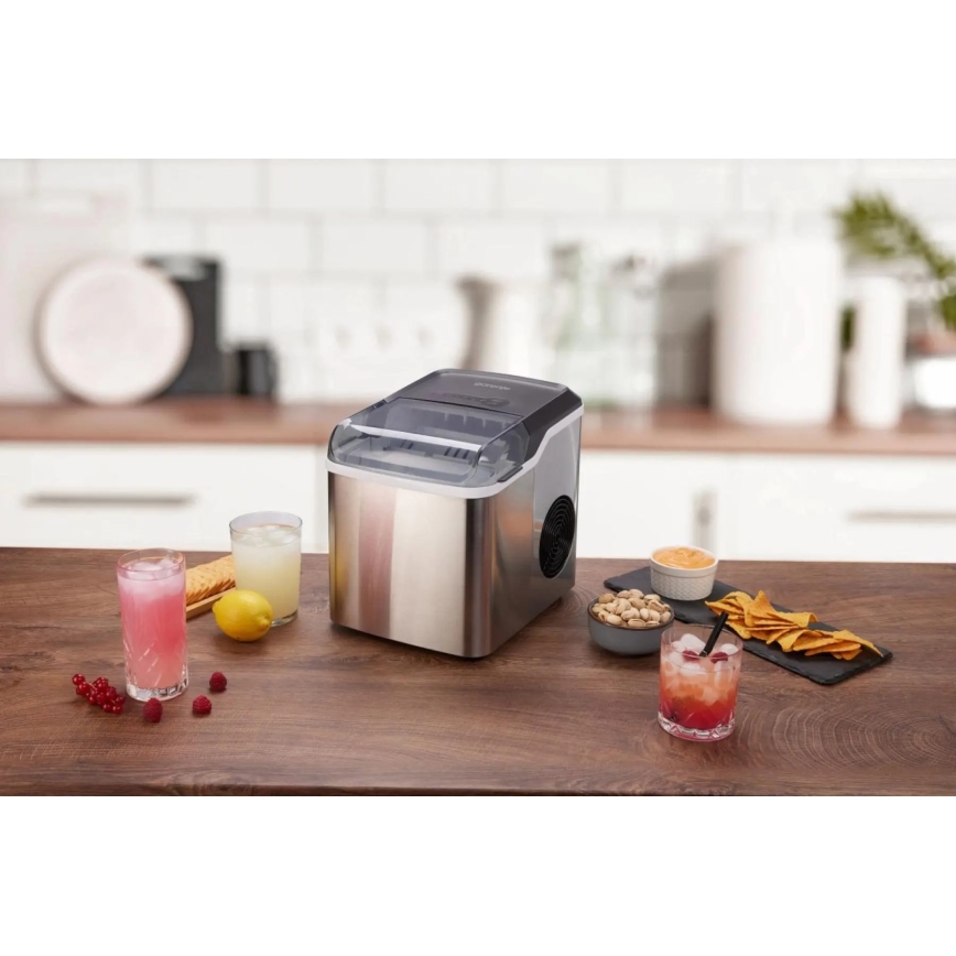 GORENJE IMD1200SB - Fabbricatore di ghiaccio 1,3 l 105W/230V in acciaio inox