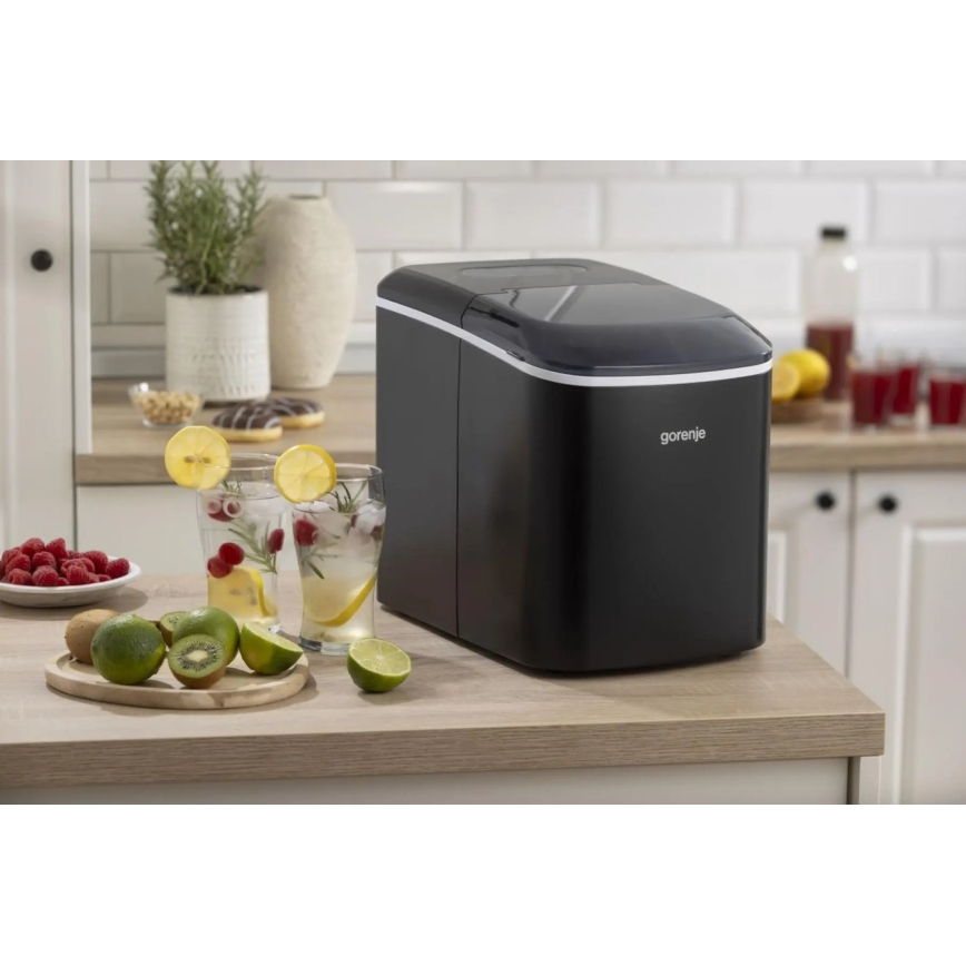 GORENJE IMDW1500B - Fabbricatore di ghiaccio 2,2 l 120W/230V nero