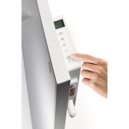 GORENJE IR540W - Pannello infrarosso elettrico smart 540W con timer, IP44, Wi-Fi, bianco